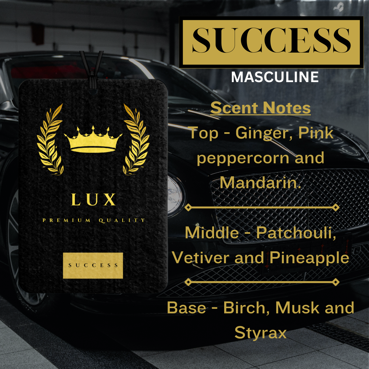 Luxury Scented Car Fresheners